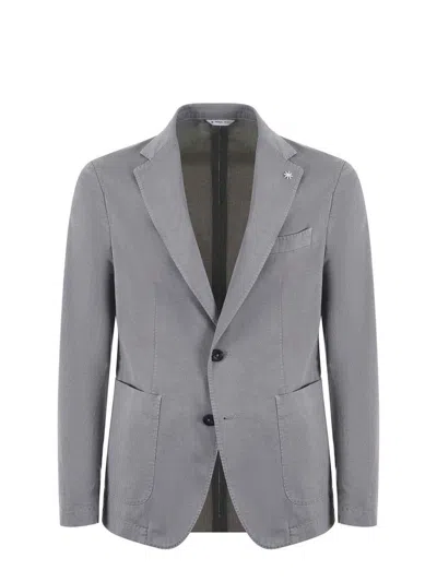 Manuel Ritz Jacket In Gray