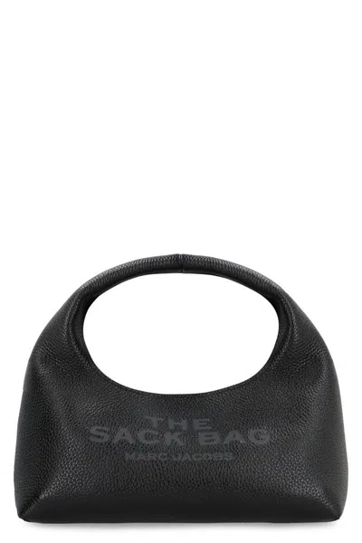 Marc Jacobs The Mini Sack Bag Leather In Black