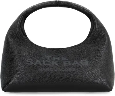 Marc Jacobs The Mini Sack Bag Leather In Black