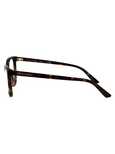 Bottega Veneta Bv1313o Glasses In Havana-havana-transparent