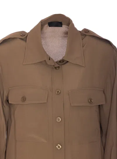 Liu •jo Liu Jo Shirts In Brown