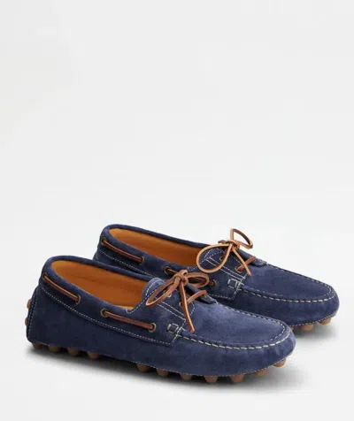 Tod's Gommino Bubble Loafers In Animal Print