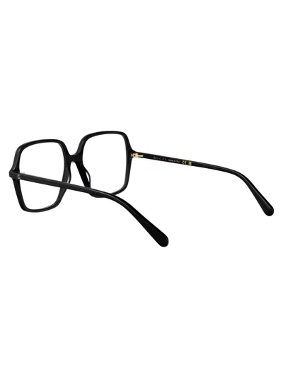 Gucci Black-black-transparent Recycled Acetate Glasses In Multi