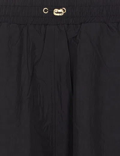 Liu •jo Elasticated-waist Midi Skirt In Black