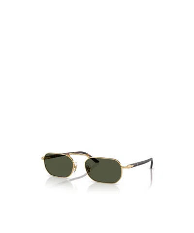 Persol Rectangle-frame Sunglasses In Green