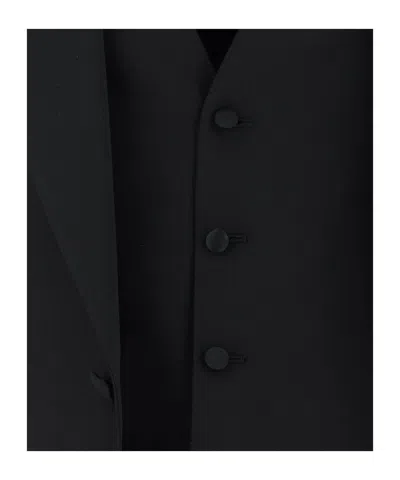 Canali Single-breasted Suit In Black
