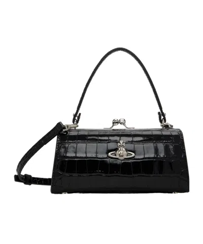 Vivienne Westwood Doll Shoulder Bag In Black
