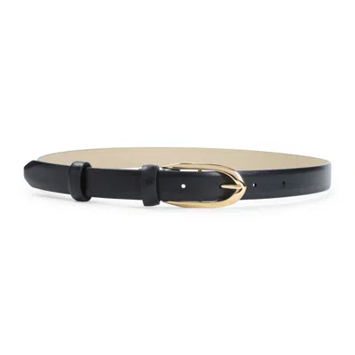 Givenchy Adjustable Belt Gold-tone Buckle In Black