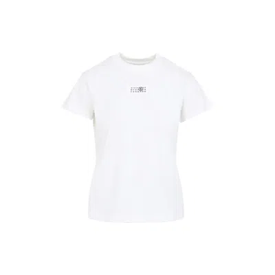 Mm6 Maison Margiela Tshirt In White