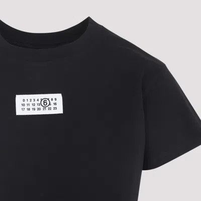 Mm6 Maison Margiela Tshirt In Black
