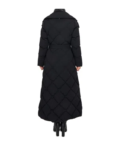 Mackage Long-sleeved Down Jacket In Black