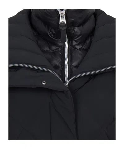 Mackage Long-sleeved Down Jacket In Black