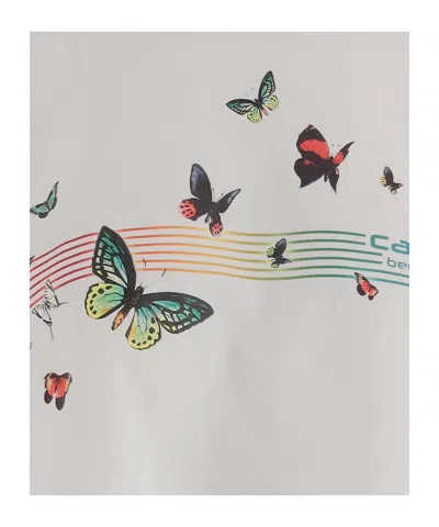 Casablanca Crew Neck T-shirt In White