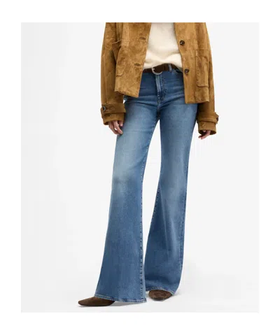 7 For All Mankind Modern Dojo In Luxe Vintage In Blue