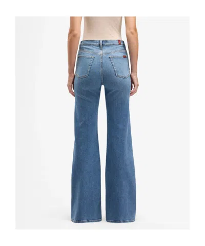7 For All Mankind Modern Dojo In Luxe Vintage In Blue