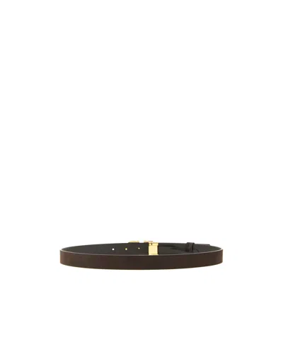 Ferragamo Gancini Reversible Belt In Green