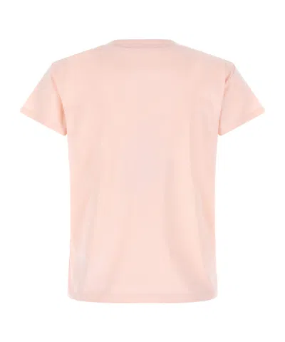 Mm6 Maison Margiela Numeric Signature Mm6 T-shirt In Pink