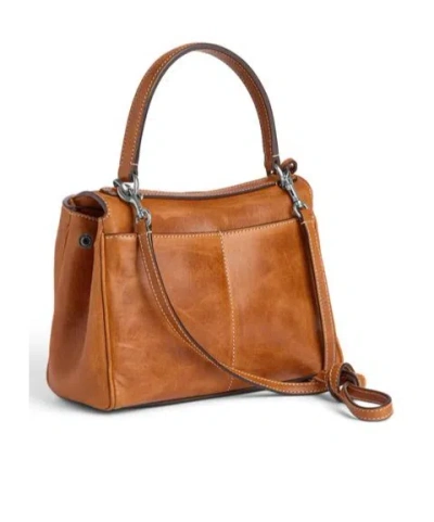 Balenciaga Women's Rodeo Handbag Mini In Tan Cowboy In Brown