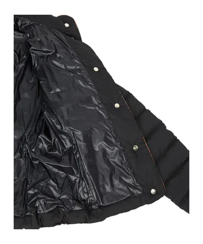Herno Long-sleeved Down Jacket In Black