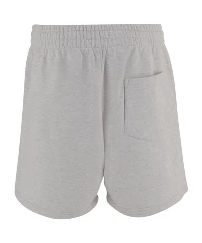 Casablanca Elastic Waist Shorts In Green