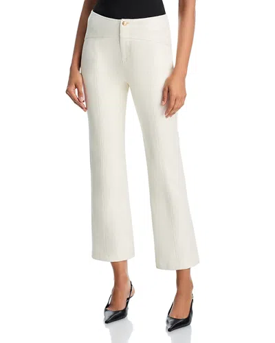 Cinq À Sept Cinq A Sept Faux Leather Quilted Loren Pants In White