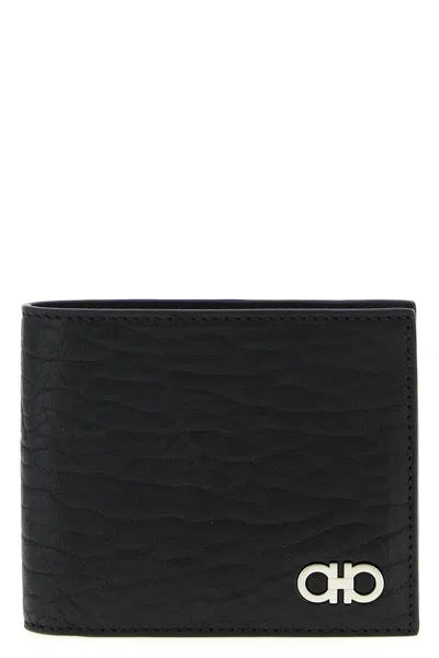 Ferragamo Gancini Wallet In Black