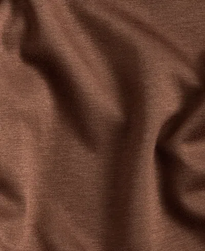 Inc International Concepts Plus Size Cowlneck Dolman-sleeve Sweatshirt, Macy's Exclusive In Brown