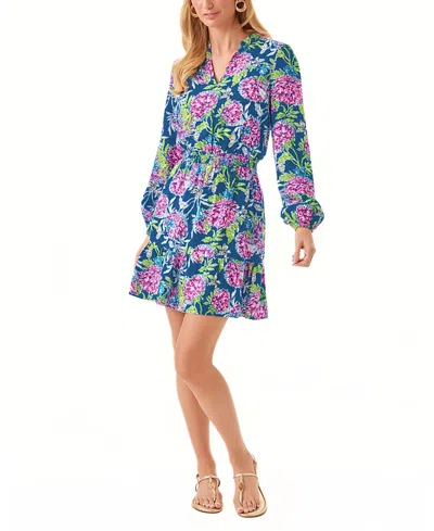 Lilly Pulitzer Axton Dress In Multi Dahlia Licious