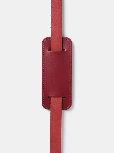Cambridge Satchel The Shoulder Pad In Red