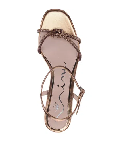 Nina Women's Valeria Dress Wedges In Brown