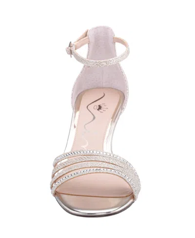 Nina Women's Bostyn Block Heel Sandals In Silver