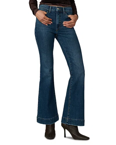 Joe's Jeans The Molly High Rise Flare Jeans In Regalia In Multi