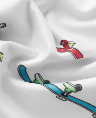 Chubbies Men's The Blue Bird Shot Ski Day Performance Polo Shirt In Multi