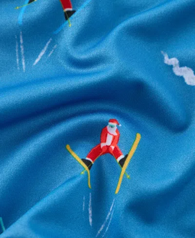 Chubbies Men's The Ski-daddle Performance Polo Shirt In Blue