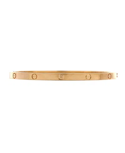 Pre-owned Pre-owned Cartier  Cartier Small Love Bracelet 18k Gold