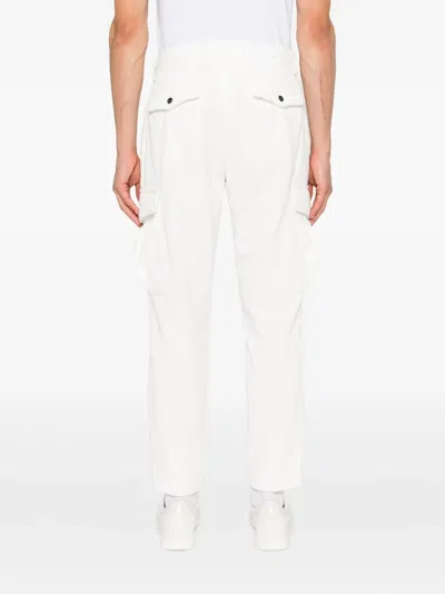 Eleventy Corduroy Cargo Pants In Brown