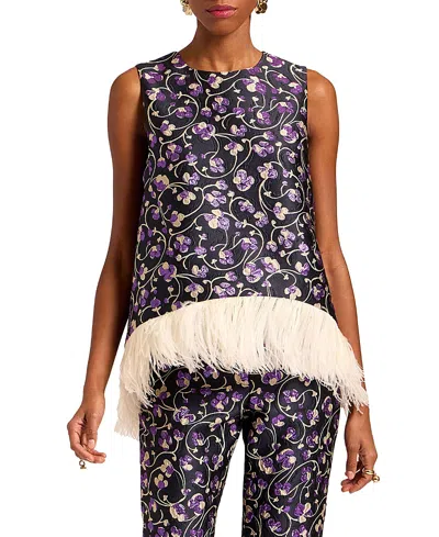 La Doublej La Scala Top In Multi