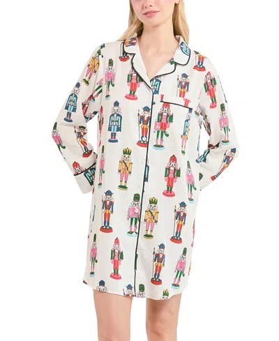 Katie Kime Holiday March Sleep Shirt In Multi
