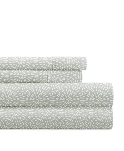 Ienjoy Home Delicate Details 4-p.c. Sheet Set, King In Multi