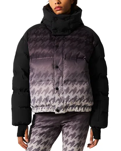 Perfect Moment Moments Down Ski Jacket With Detachable Hood In Black