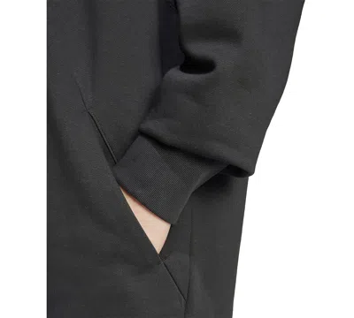 Adidas Originals Women's All Szn Fleece Loose Dress In Black