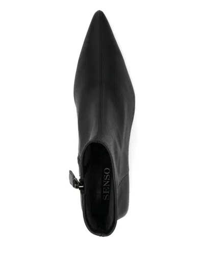 Senso 45mm Hailey Ankle Boots In Black