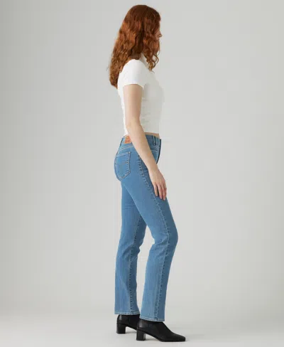 Levi's 314 Shaping Tailored Straight Jeans In Blue