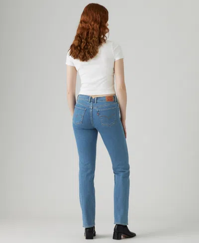 Levi's 314 Shaping Tailored Straight Jeans In Blue