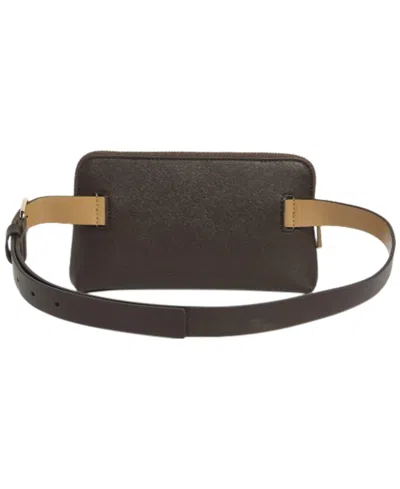 Kate Spade Women's Zip Embossed Logo Belt Bag In Brown