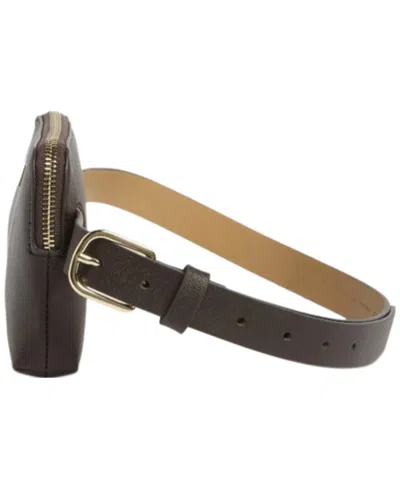 Kate Spade Women's Zip Embossed Logo Belt Bag In Brown