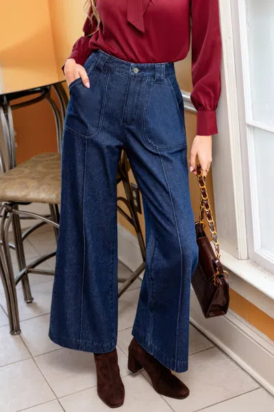 Cupshe On The Grind Blue Jeans In Multi