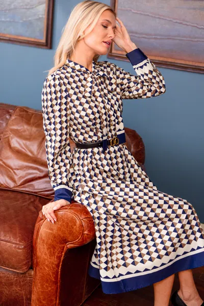 Cupshe Exceptional Geo Maxi Dress In Animal Print