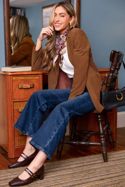 Cupshe London Romance Brown Blazer In Brown