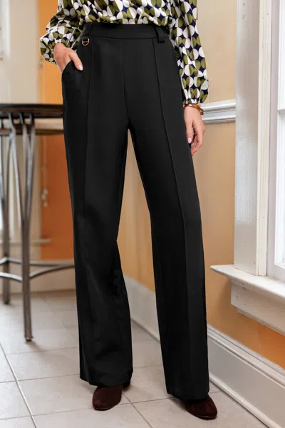 Cupshe Big Ambitions Black Pants In Blue